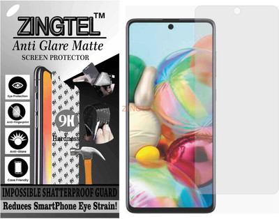 ZINGTEL Impossible Screen Guard for SAMSUNG A71 5G (Matte Finish)(Pack of 1)