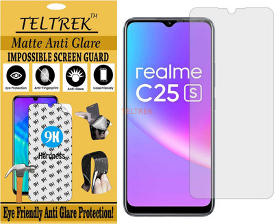 TELTREK Impossible Screen Guard for REALME C25S (Shatterproof Matte)(Pack of 1)
