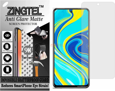 ZINGTEL Impossible Screen Guard for XIAOMI REDMI NOTE 9S (Matte Finish)(Pack of 1)