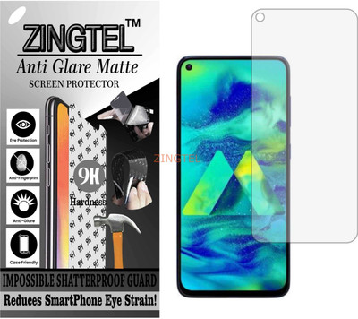 ZINGTEL Impossible Screen Guard for SAMSUNG M41 (Matte Finish)(Pack of 1)
