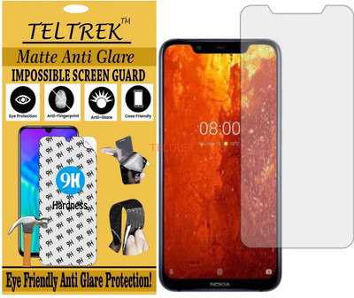 TELTREK Impossible Screen Guard for NOKIA 8.1 (Shatterproof Matte)(Pack of 1)