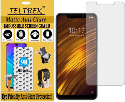 TELTREK Impossible Screen Guard for XIAOMI POCO F1 (Shatterproof Matte)(Pack of 1)