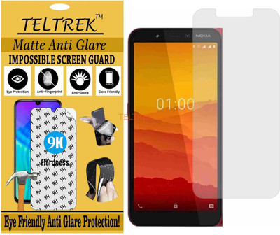 TELTREK Impossible Screen Guard for NOKIA C1 PLUS (Shatterproof Matte)(Pack of 1)
