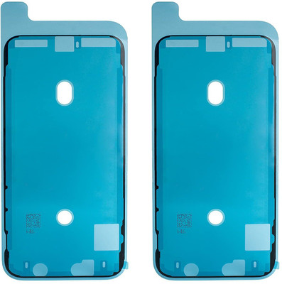 Anonymous Nano Glass for Apple iPhone X Pre Cut Adhesive Sticker Gaasket For Display(Pack of 2)