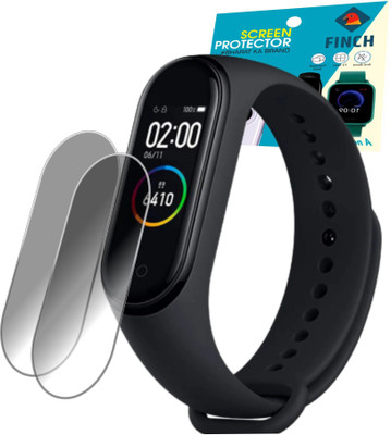 FINCH Screen Guard for Mi smart band 4(Pack of 2)