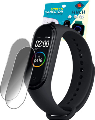 FINCH Screen Guard for Mi smart band 4(Pack of 2)