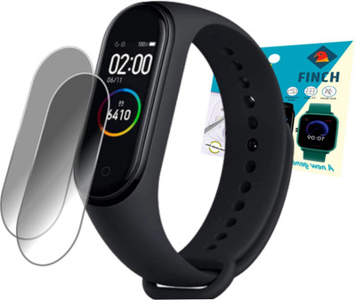 FINCH Screen Guard for Mi smart band 4(Pack of 2)