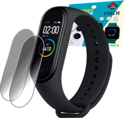 FINCH Screen Guard for Mi smart band 4(Pack of 2)