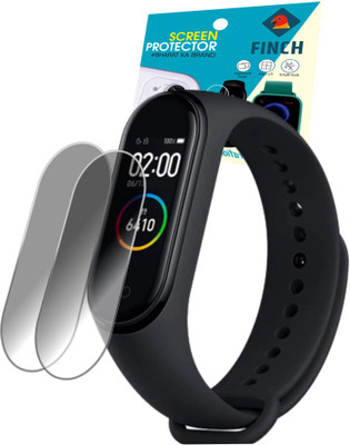 FINCH Screen Guard for Mi smart band 4(Pack of 2)