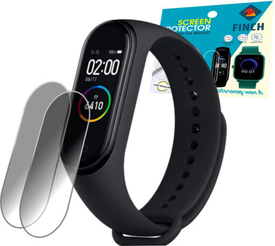 FINCH Screen Guard for Mi smart band 4(Pack of 2)