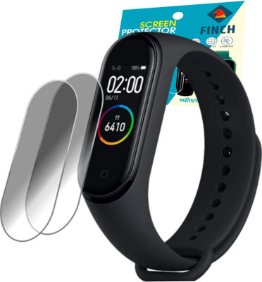 FINCH Screen Guard for Mi smart band 4(Pack of 2)
