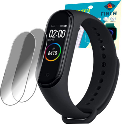 FINCH Screen Guard for Mi smart band 4(Pack of 2)