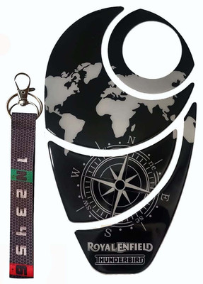 A1GRAPHIX Emboss Compatible with 350 Standard &500 Electra Waterproof Bike Tank Pad