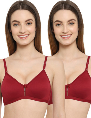 Floret Floret Non Padded Medium Coverage T-Shirt Bra Women T-Shirt Non Padded Bra(Multicolor)