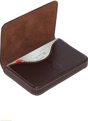 Faith Enterprises 4 Card Holder(Set of 1, Brown)