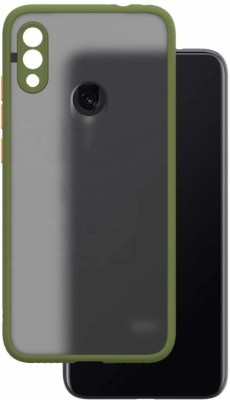 sadgatih Back Cover for Redmi Note 7 Pro Smoke Cover 360 Degree Protection Translucent Hybrid Shockproof(Green, Camera Bump Protector, Silicon, Pack of: 1)