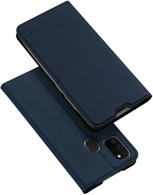 Elica Flip Cover for Samsung Galaxy M21 2021 Edition(Red, Shock Proof, Pack of: 1)
