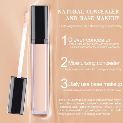 NADJA HD Concealer Perfect Full Cover Face Scars Acne Smooth Base Makeup Concealer(BEIGE, 8 g)