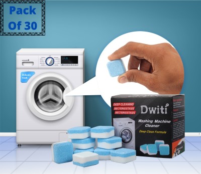 DWITI 30 Pcs Washing Machine Deep Cleaner Effervescent Tablet Dishwashing Detergent(300 g)