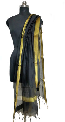 The SDF India Art Silk Solid Women Dupatta