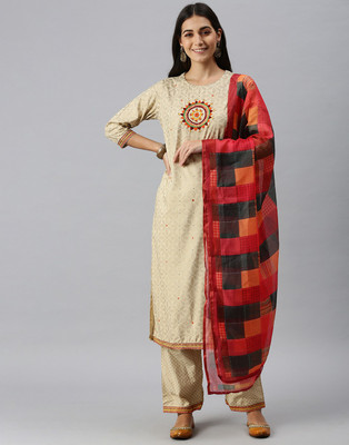 SHOWOFFFF Women Kurta Palazzo Set
