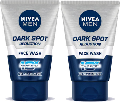 NIVEA MEN DARK SPOT REDUCTION 10X VITAMIN C EFFECT (P OF 2* 100G) Face Wash