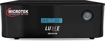Microtek Home UPS LUXE SW 1400 (1100VA-12V) Lcd Display Pure Sine Wave Inverter