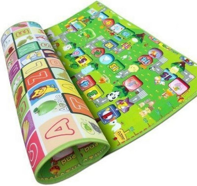 Shiv Traders Nylon Baby Play Mat(Multicolor, Large)