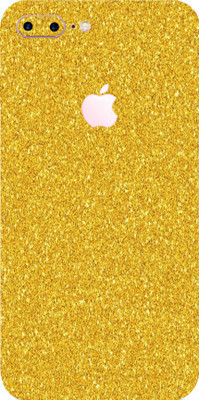 AsSkin Apple iPhone 7 Plus, Apple iPhone 7 Plus Mobile Skin(Ultra Super Golden Glitter With High Matte Finish..,)