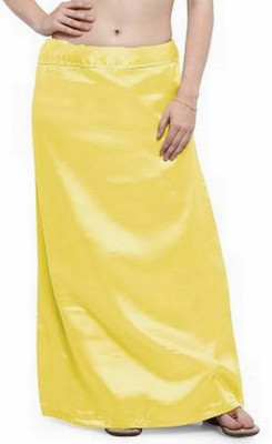 AMBAJI FASHION COLLECTIONS WOMEN'S SATIN PETTICOAT S105 Pure Satin Petticoat(Free)