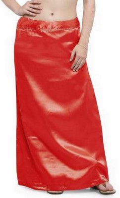 AMBAJI FASHION COLLECTIONS WOMEN'S SATIN PETTICOAT S155 Pure Satin Petticoat(Free)