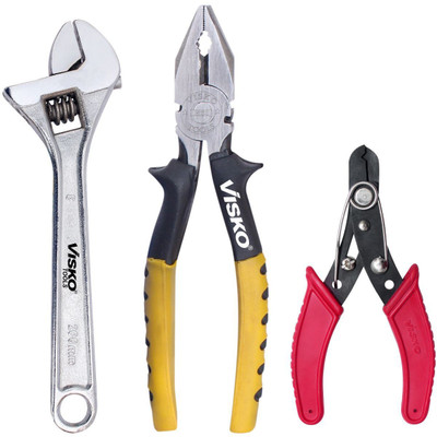 VISKO 807 Hand Tools Set of 3 Pcs Hand Tool Kit(3 Tools)