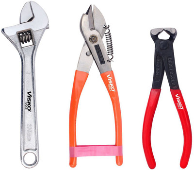 VISKO 804 Hand Tools Set of 3 Pcs Hand Tool Kit(3 Tools)