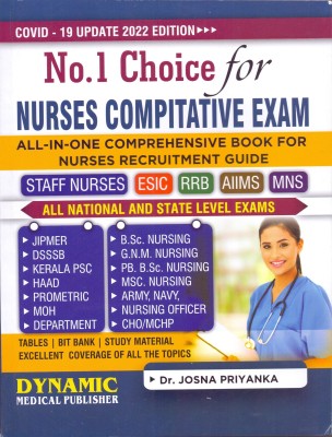 Staff Nurse Book Recruitment Guide.usefull For Esic Staff Nurse Rrb Staff Nurse Aiims Staff Nurse.nursing Officer.all Nursing Competitive Exams.( 2022 Edition.covid-19 Included)(Paperback, PRIYANKA JOSHNA)