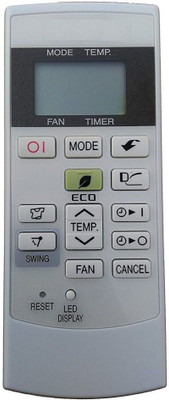 Piyush COMPATIBLE TO SHARP AC COMPATIBLE TO AC 156.SEND OLD REMOTE PHOTO AT 9822247789 WHATSAPP VERIFICATION Remote Controller(Grey)