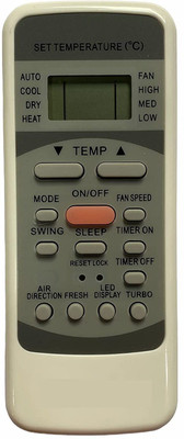 Woniry AC Remote No. 78, Compatible for Bluestar AC Remote Control bluestar Remote Controller(White)