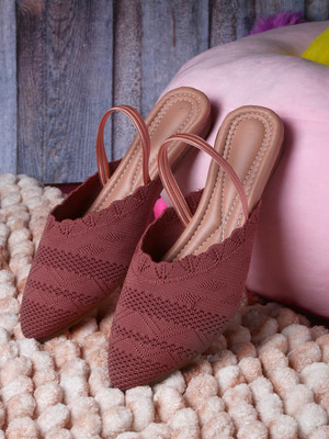 AROOM attractive looktrendy Women Flats(Pink , 8)