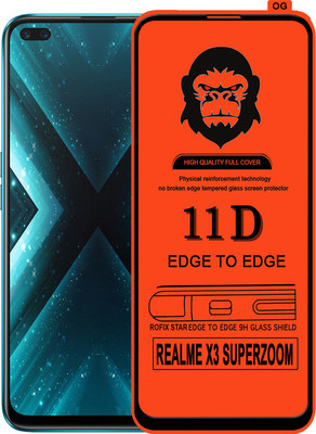 Rofix star Edge To Edge Tempered Glass for REALME X3 SUPER ZOOM(Pack of 1)