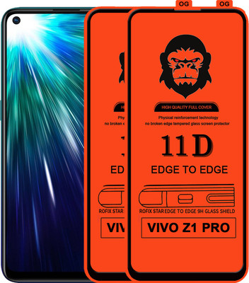 Rofix star Edge To Edge Tempered Glass for VIVO Z1 PRO(Pack of 2)