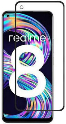 SM Styles Edge To Edge Tempered Glass for Realme 8 Pro(Pack of 1)