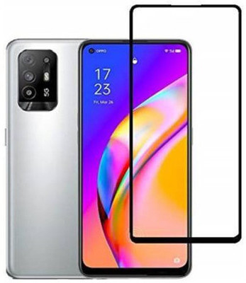 SM Styles Edge To Edge Tempered Glass for Oppo F19 Pro+ 5G(Pack of 1)
