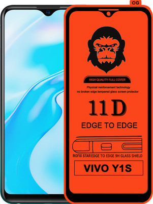 Rofix star Edge To Edge Tempered Glass for VIVO Y1S(Pack of 1)