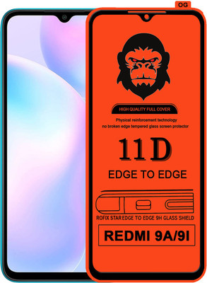 Rofix star Edge To Edge Tempered Glass for REDMI 9I(Pack of 1)