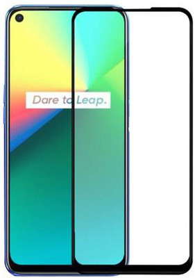 SM Styles Edge To Edge Tempered Glass for Realme C17(Pack of 1)