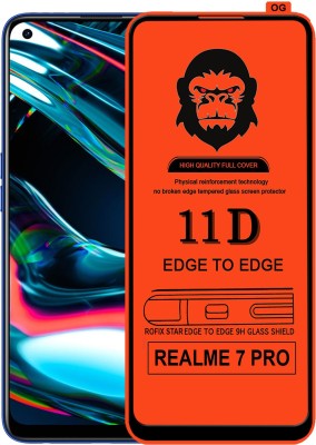 Rofix star Edge To Edge Tempered Glass for REALME 7 PRO(Pack of 1)