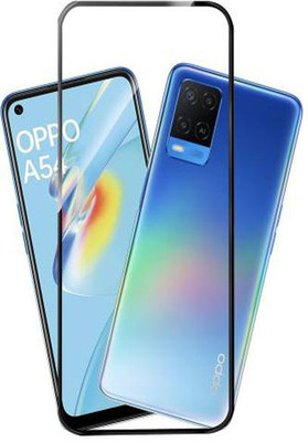 SM Styles Edge To Edge Tempered Glass for Oppo A54(Pack of 1)