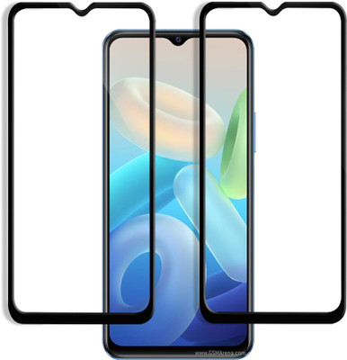 Flipkart SmartBuy Edge To Edge Tempered Glass for vivo Y75 5G, Vivo Y75(Pack of 2)