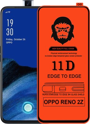 Rofix star Edge To Edge Tempered Glass for OPPO Reno 2z(Pack of 1)