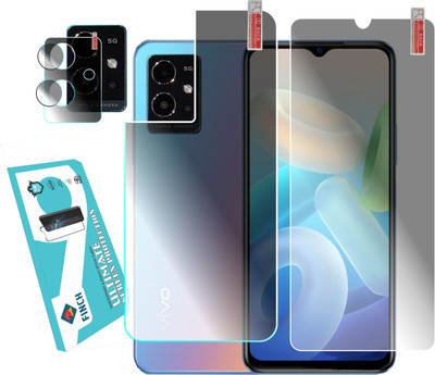 FINCH Front and Back Screen Guard for VIVO T1 5G(Pack of 3)