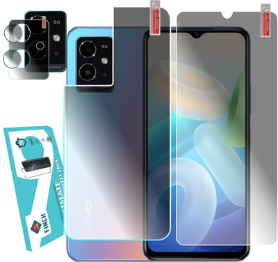 FINCH Front and Back Screen Guard for VIVO T1 5G(Pack of 3)